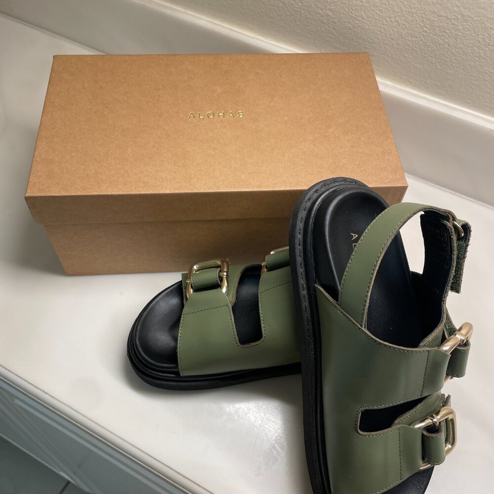 Alohas Harper Sandal - Dusty Olive - EU 37 - Picture 5 of 16